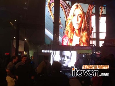大眼界LED室内屏 LDI展上明星范儿十足